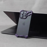 Phone Case Metal Bumper Non-Slip Grip Drop Protection