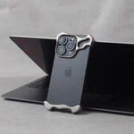 Phone Case Metal Bumper Non-Slip Grip Drop Protection