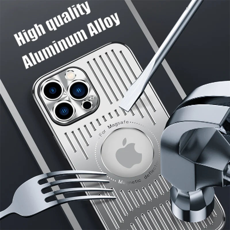Phone Case Metal Drop-Protection Lightweight Dustproof