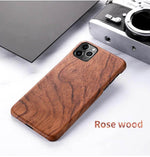 Phone Case Natural Wood Slim Durable Protection
