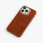 Phone Case Oil-Wax Leather MagSafe Compatible