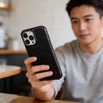 Phone Case Oil-Wax Leather MagSafe Compatible