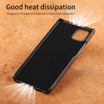 Phone Case Ostrich Leather Shock-Absorbing Protection