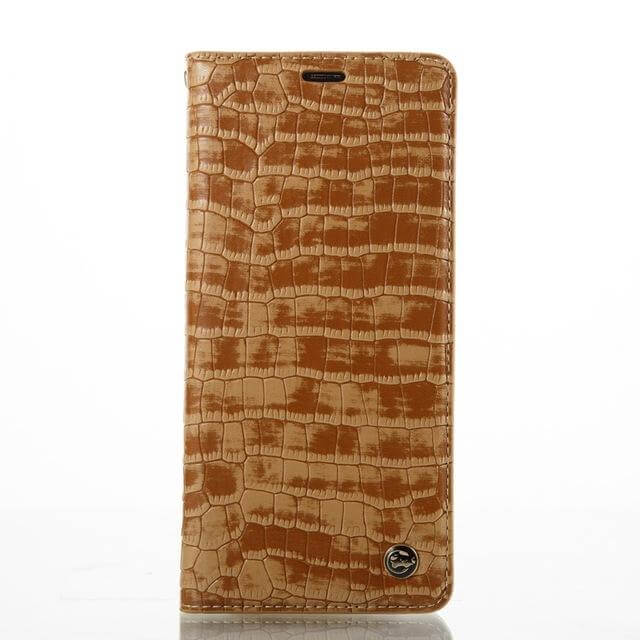 Phone Case PU Leather Flip Cover with Card Pocket & Kickstand