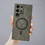 Phone Case PU Leather Wireless Charging