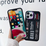 Phone Case Shockproof Hard Shell Built-In Holder