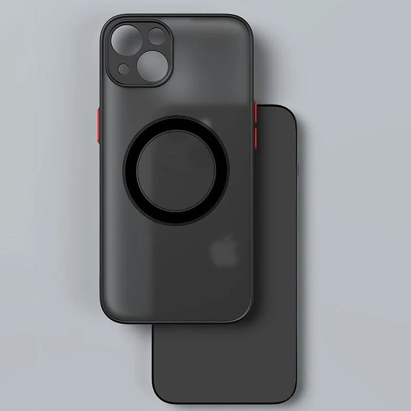 Phone Case Shockproof Soft Silicone Magnetic Attachment