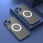 Phone Case Shockproof Soft Silicone Magnetic Attachment