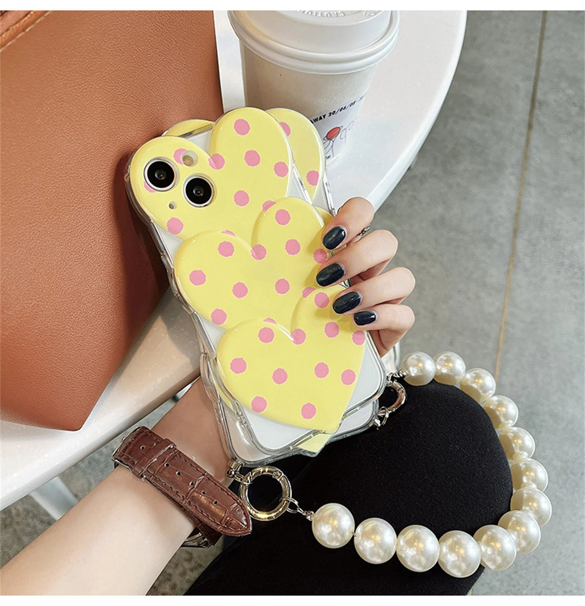 Phone Case Silicone Bracelet Design Anti-Scratch Dustproof