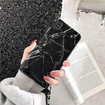 Phone Case Silicone Marble Pattern