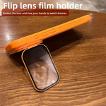 Phone Case Sliding Camera Cover Magnetic Back Built-In Stand