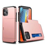 Phone Case Sliding Card Wallet Scratch-Resistant Dustproof Protection