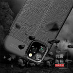 Phone Case Slim Leather & Silicone Shockproof Protection