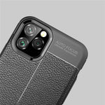 Phone Case Slim Leather & Silicone Shockproof Protection