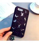 Phone Case Soft Silicone Rose Cutout iPhone 6/6s