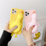 Phone Case Soft TPU Built-In Stress Reliever & Stand