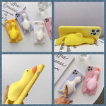 Phone Case Soft TPU Built-In Stress Reliever & Stand