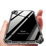 Phone Case TPU Transparent Protective Cover for iPhone X