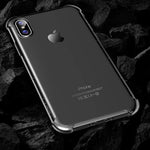 Phone Case TPU Transparent Protective Cover for iPhone X
