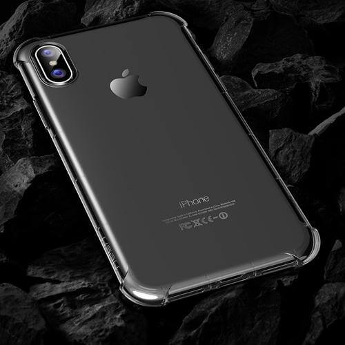 Phone Case TPU Transparent Protective Cover for iPhone X