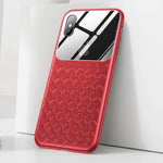 Phone Case Ultra-Thin Woven Grid Pattern