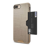 Phone Case Wallet Design Hidden Card Slot Impact-Resistant