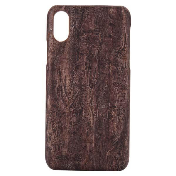 Phone Case Wood Back Slim Dirt-Resistant