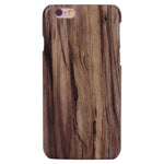 Phone Case Wood Back Slim Dirt-Resistant