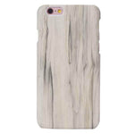 Phone Case Wood Back Slim Dirt-Resistant