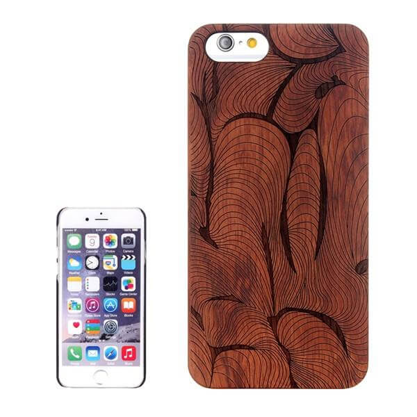 Phone Case Wood & PC Dirt & Impact Resistant