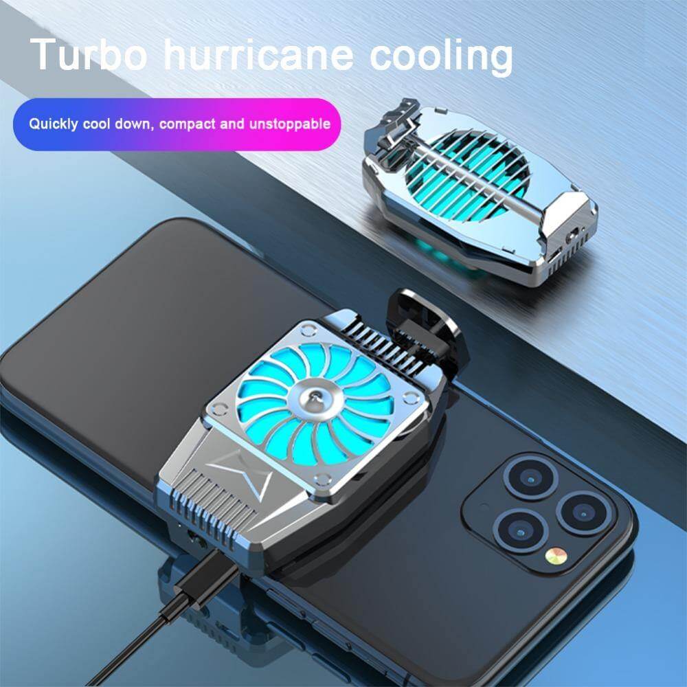 Phone Cooling Fan Clip-On Quiet 5000 RPM
