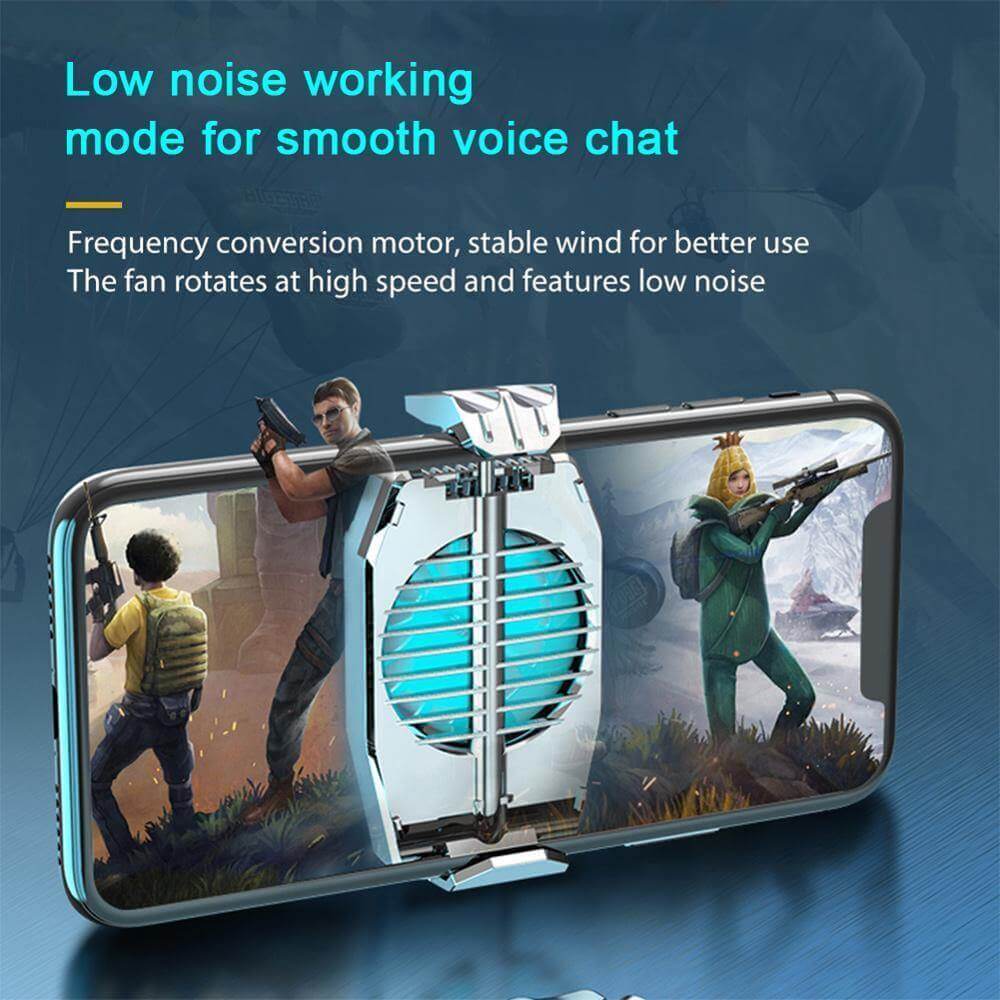 Phone Cooling Fan Clip-On Quiet 5000 RPM