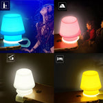 Phone Flashlight Night Light Silica Gel Diffuser
