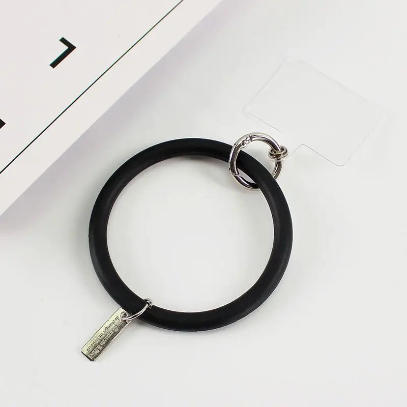 Phone Holder Bracelet Soft Silicone Adjustable Hands-Free Design