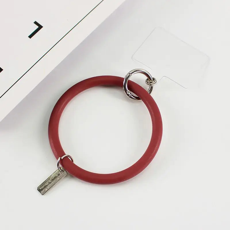 Phone Holder Bracelet Soft Silicone Adjustable Hands-Free Design