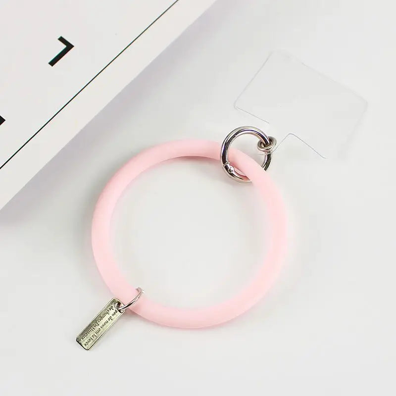 Phone Holder Bracelet Soft Silicone Adjustable Hands-Free Design