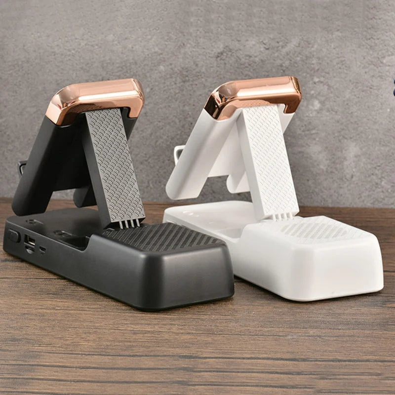 Phone Holder Dock Bluetooth Speaker Adjustable Angle Charging Support