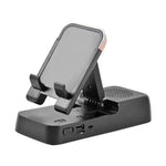 Phone Holder Dock Bluetooth Speaker Adjustable Angle Charging Support