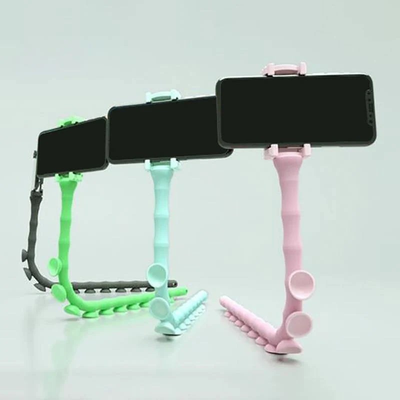 Phone Holder Flexible Suction Cup 360-Degree Rotation