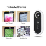 Phone Microscope Lens 20–400x Smartphone Compatible