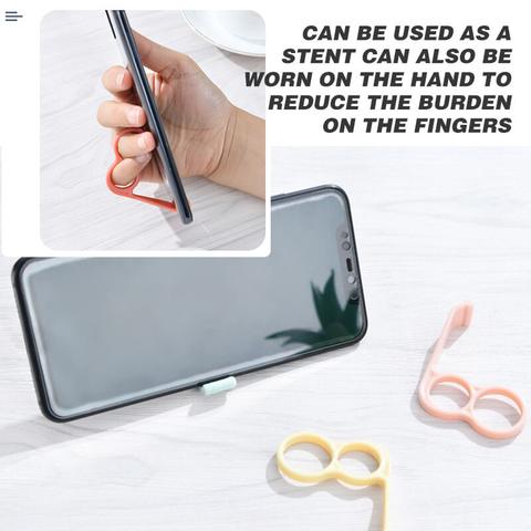 Phone Ring Holder Non-Slip Hands-Free 2-Piece Set
