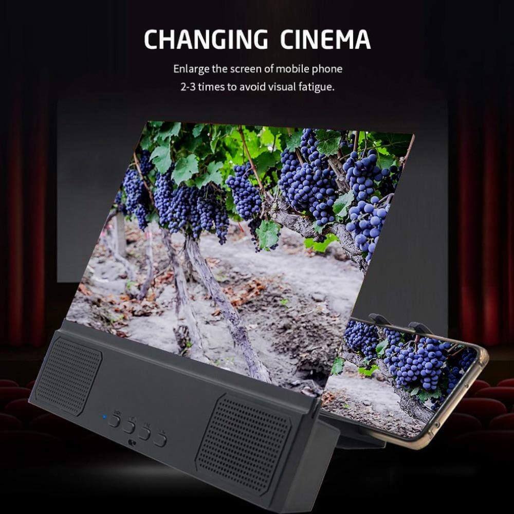 Phone Screen Magnifier 12-Inch HD Bluetooth Speaker