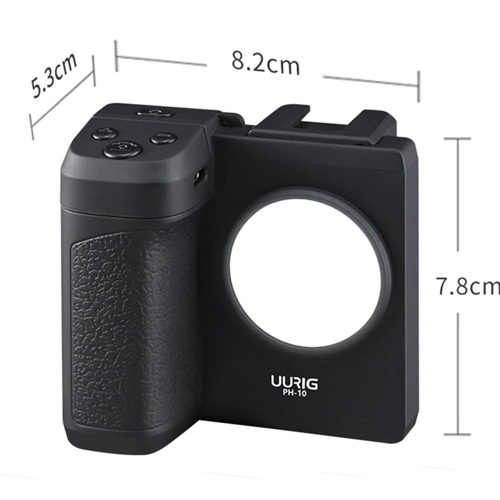 Phone Stabilizer Wireless Control Built-In Light
