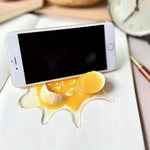 Phone Stand Resin Cracked Egg Design Universal Fit