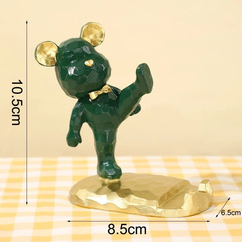 Phone Stand Resin Portable Hands-Free Viewing Mini Desk Surface