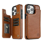 Phone Wallet Case Faux Leather RFID-Blocking Card Holder