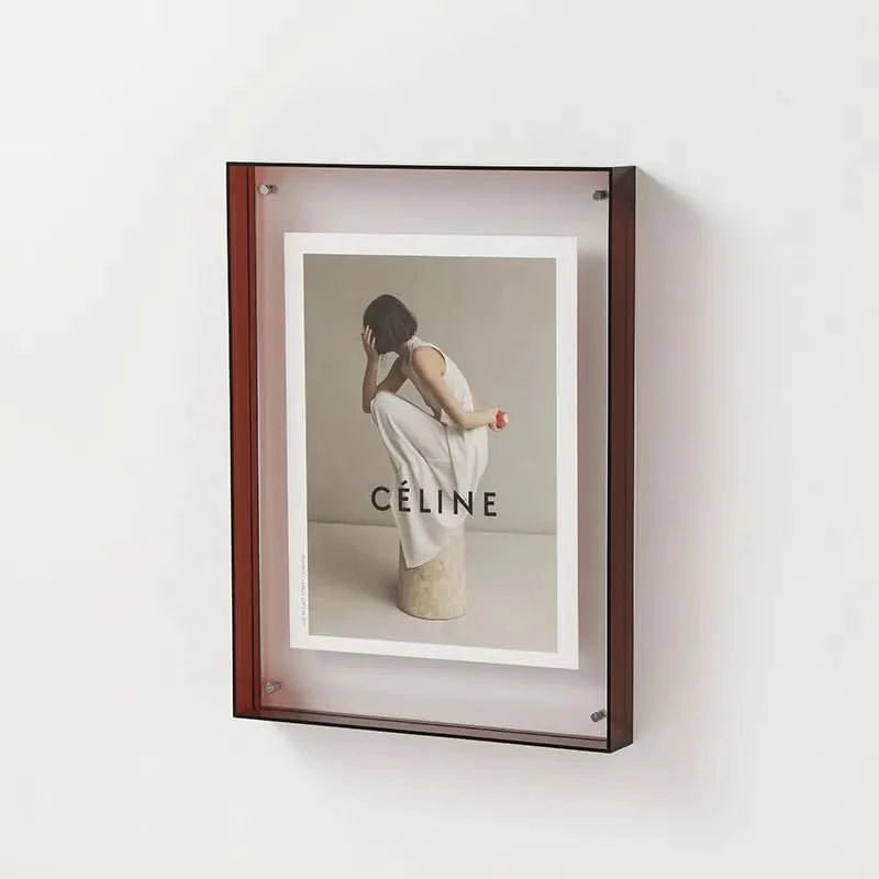 Photo Frame Acrylic Floating Display Effect