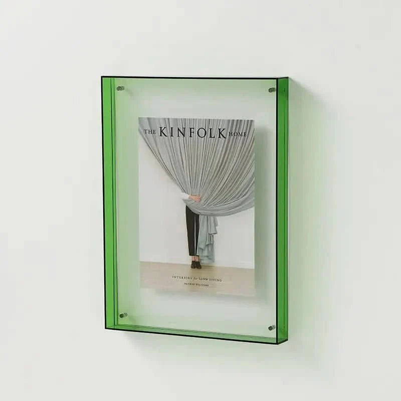Photo Frame Acrylic Floating Display Effect