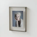 Photo Frame Clear Acrylic Floating Desk & Wall Mount