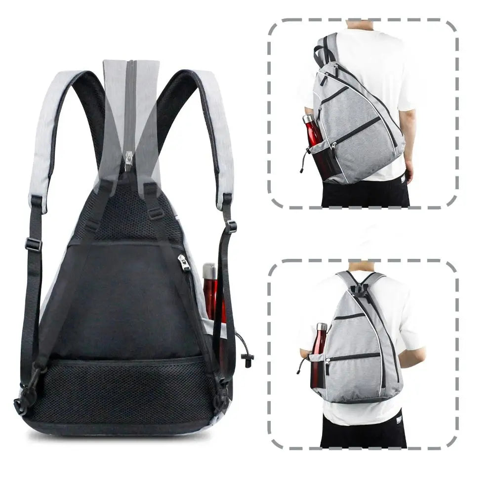 Pickleball Backpack Waterproof Breathable Back Paddle & Gear Organizer